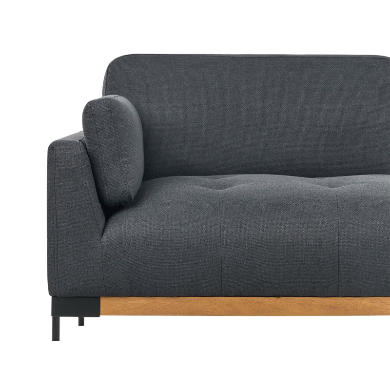 Syesha 3 Seater Sofa, Black
