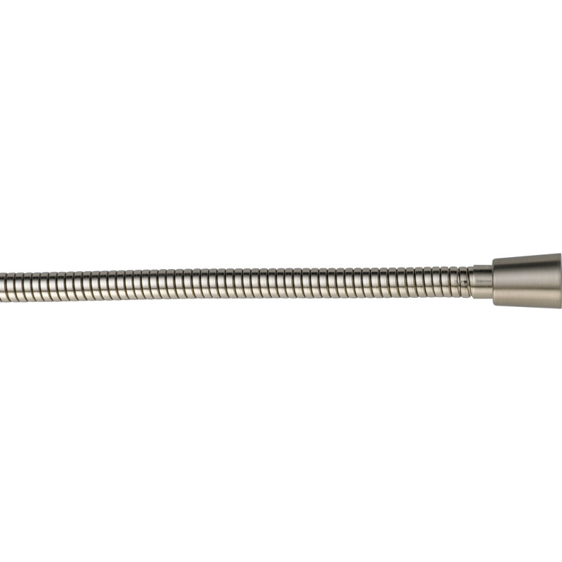 Universal Showering Components Stretchable Metal Hose, Brilliance Stainless