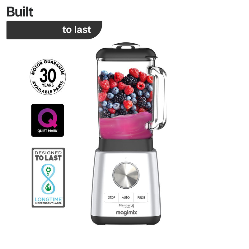 Magimix Blender Power 4 | 1300W | 2500ml, Satin