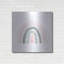 «Hokku Designs» Boho Rainbow VII par Courtney Prahl, art mural en métal-2050938705