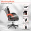 Konstantine Home Office Ergonomic Mesh Task Chair with Flip-up Armrest-87490270-87490271