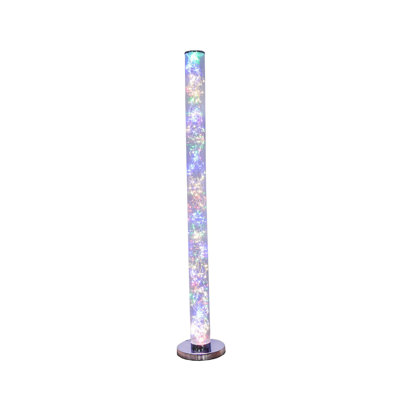 Morganne 49'' Chrome LED Column Floor Lamp