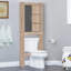 Rangement au-dessus de la toilette l 23,5 po x H 67 po x P 9,45 po Vallu-1373206200
