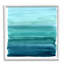 " Gradient Turquoise Brushed Composition " by Allie Corbin-831560248-831560253