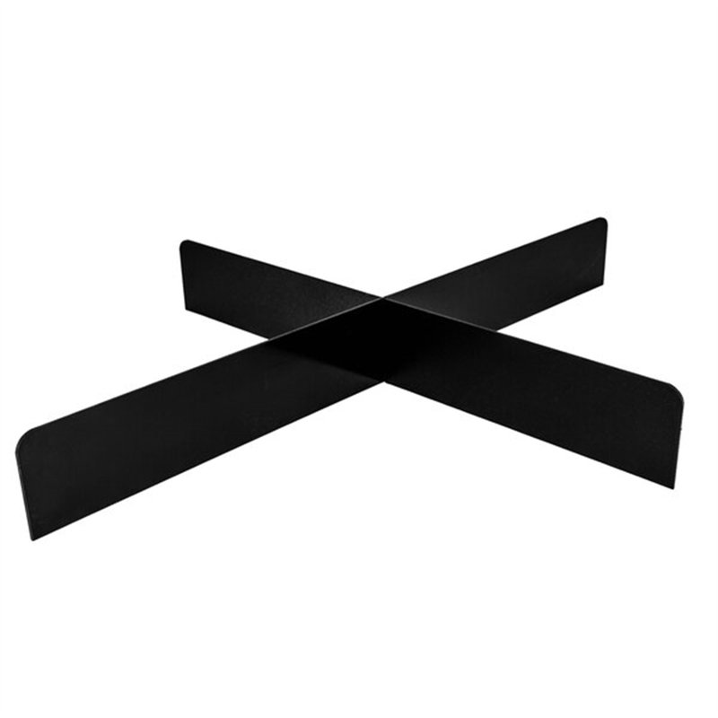 Cloison de support de boîte de jardinière octogonale noire Marco Company - 47 po x 40 po x 5 po WS-568OCT4047D