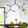 Spinks 7 - Light Dimmable Sputnik Modern Linear Chandelier