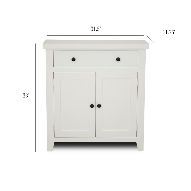 Sunset Storage Cabinet, Ivory