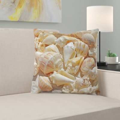 Coussin décoratif sea coquillages