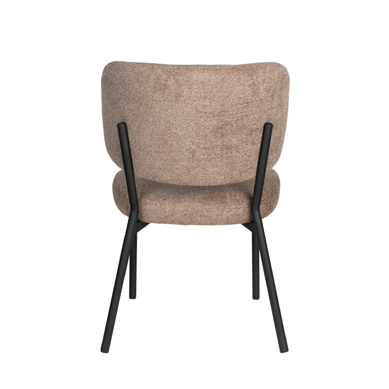 Sanne Upholstered Dining Chair, Brown