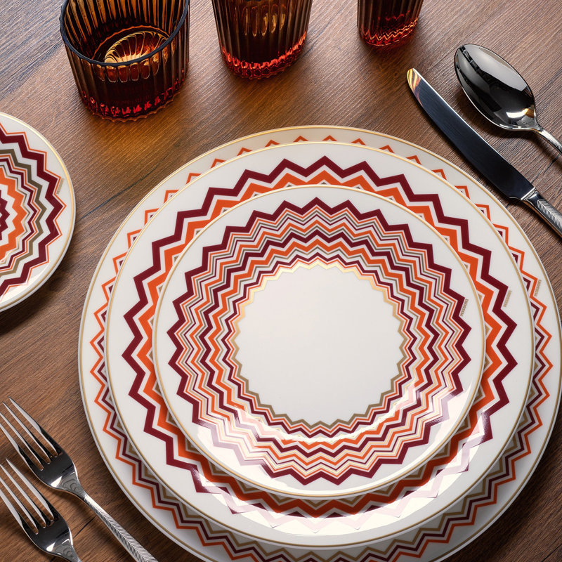 Missoni Dinner Plates ICONIC Set of 2