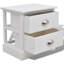 Zion French 2 Drawer Bedside Table-118850690