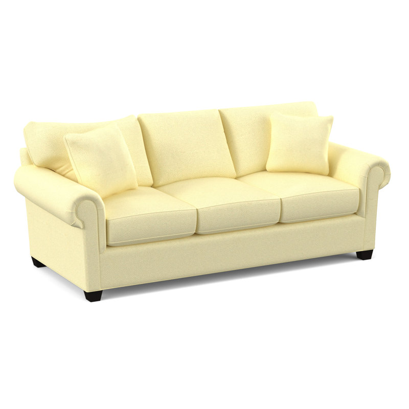 Grace 86" Sleeper Sofa Bed with Reversible Cushions, Innerspring, Antic Shell