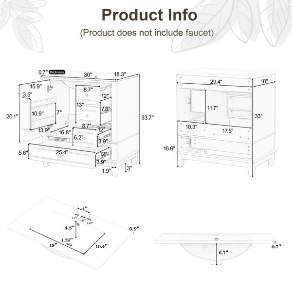 Dimensions du produit