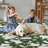 Extra 9x12 Shag Area Rugs for Living Room Green Rug Thick Plush Non-Slip Shaggy Carpet Fuzzy Rugs for Bedroom Modern CowHome Decor Rugs-125822455-125822453