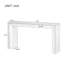 Console grise avec foyer fascinant - Polyvalente pour un usage domestique attrayant, couloir-1808224364