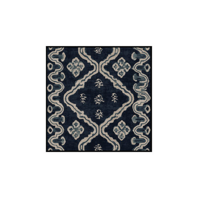 Machine Washable Gray Area Rug