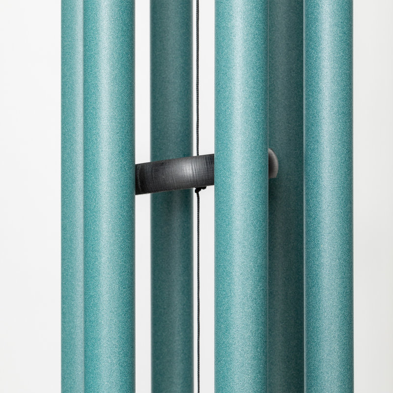 Patina Green Aluminum 44" Outdoor Wind Chime