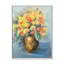 Fleurs d'été jaunes et oranges - art mural traditionnel sur toile-364263450-364263452