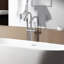 Robinet de baignoire autoportant avec douche à main pour salles de bain luxueuses