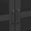 Armoire de rangement avec portes en filet pour le salon-76837817