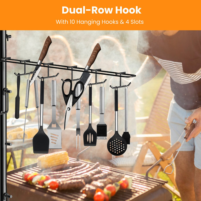 Griddle Caddy With Paper Towel Holder