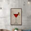 «Raspberry Martini» par Eyre Tarney - Reproduction d'art graphique sur papier encadré-21849269
