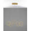 - Light Gold LED Novelty Pendant