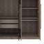 Armoire de rangement en bois avec tiroirs