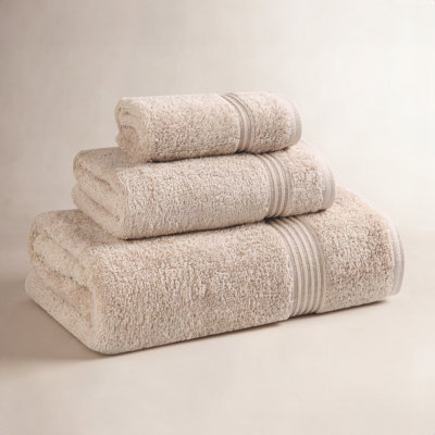 Oleg 3-Piece Egyptian Cotton Towel Set