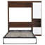 Armoire-lit, blanc - Maximisez le rangement et le style du mur pour agrandir votre espace et votre confort-505087943