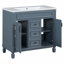 Meuble-lavabo 36 po avec lavabo supérieur et armoire à miroir-1723468280