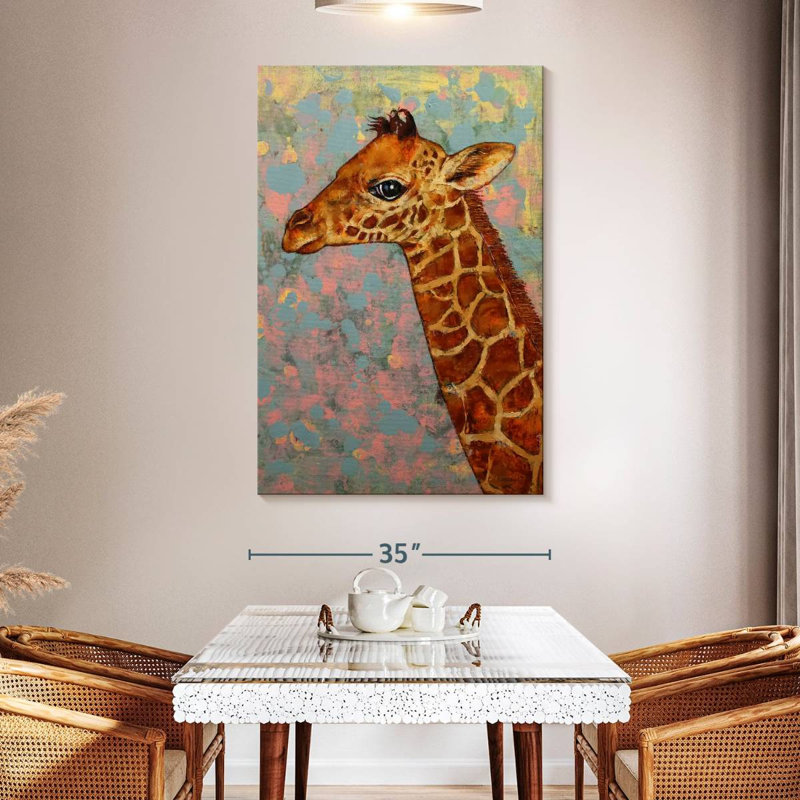 Bébé girafe Brampt, H 51 po x l 34 po