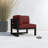 Smith Outdoor Corner Chair with Sunbrella Cushions-2050591162-2079353499