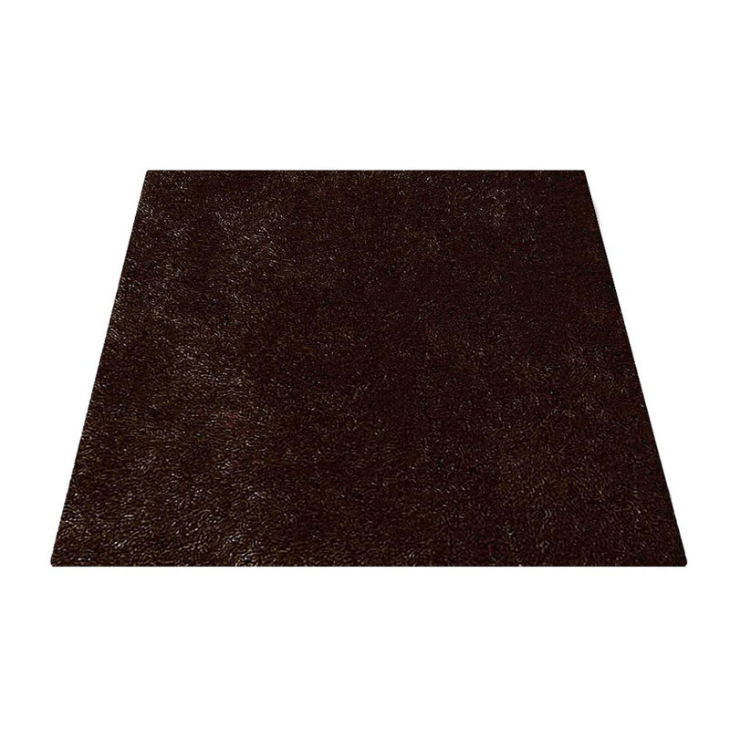 Tapis écossais en polyester touffeté à la main Mandrup, Carré 8 pi
