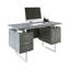 Bureau d'ordinateur l 23 po avec armoire Heild-998376196
