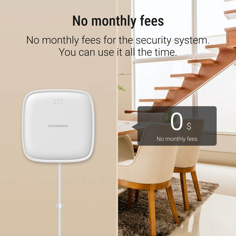 RoomBanker Pico Home Security Hub - Smart Automation System with Long-Range Wireless, Encryption, and Custom Scenes