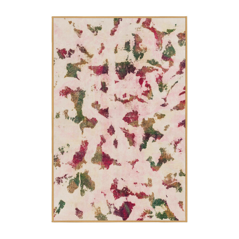 Abstract Indoor Rug, Rectangle 5' x 8'