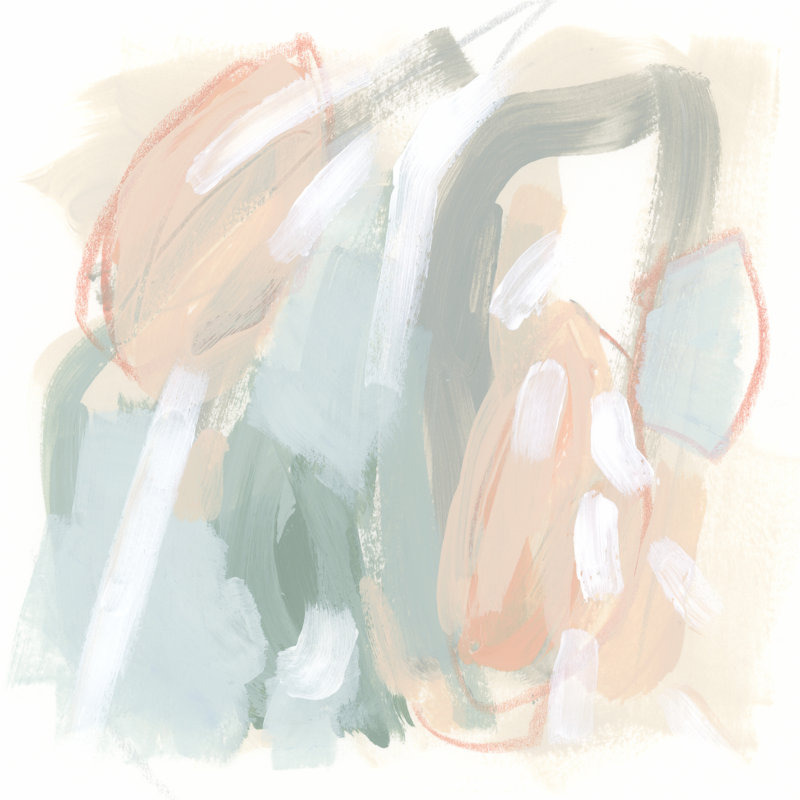Fog Spiral III - No Frame Painting on Canvas, 30cm H x 30cm W x 3.8cm D