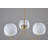 Corsa 3 - Light Solid Brass Chandelier