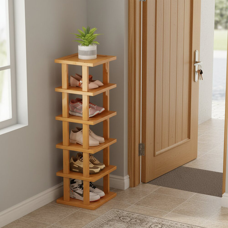6 Pair Shoe Storage Cabinet