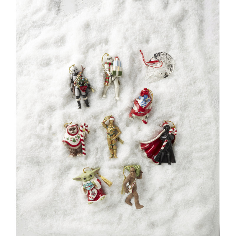 Holiday Grogu with Stocking Ornament