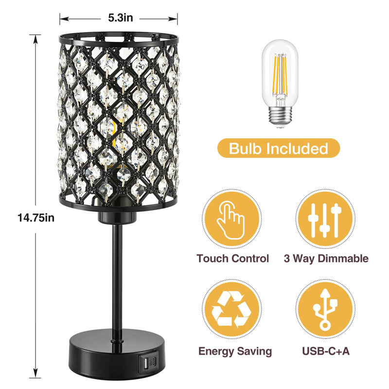 Metal Table Lamp