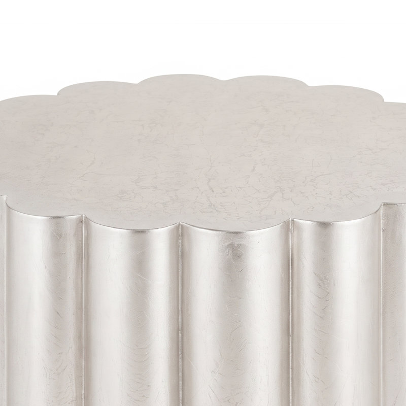 Jaclynn Coffee Table Silver, Silver