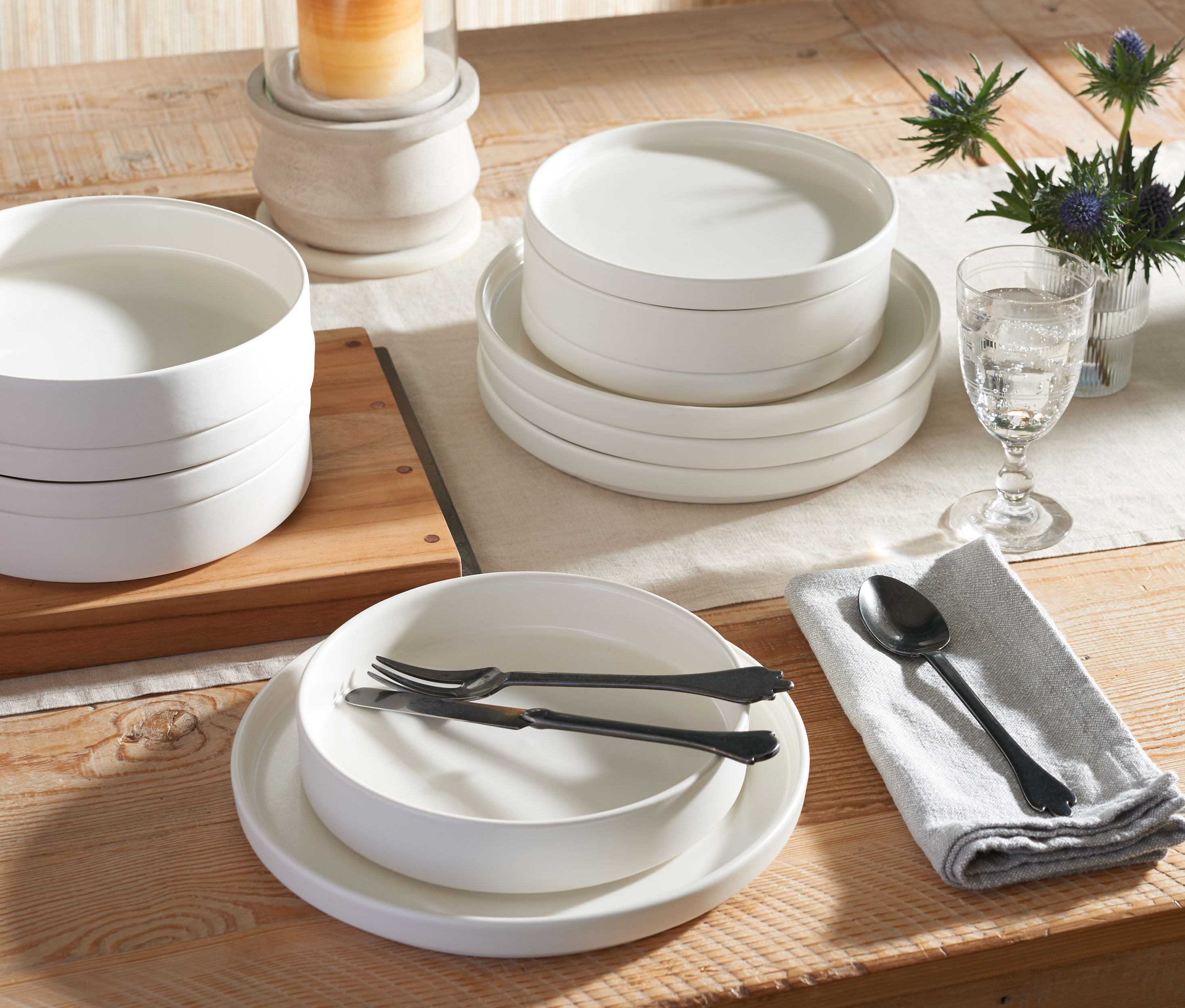 222 Fifth Kaden 12-Piece Modern Dinnerware Set - Service For 4, Plate & Bowl Set & Reviews | Wayfair