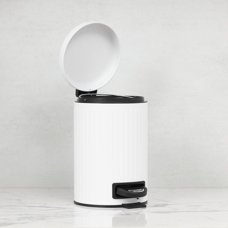 Steel Step On Waste Bin - 3L