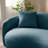 Yazgur 93.6" Curved Modern Upholstered Sofa-2107265156