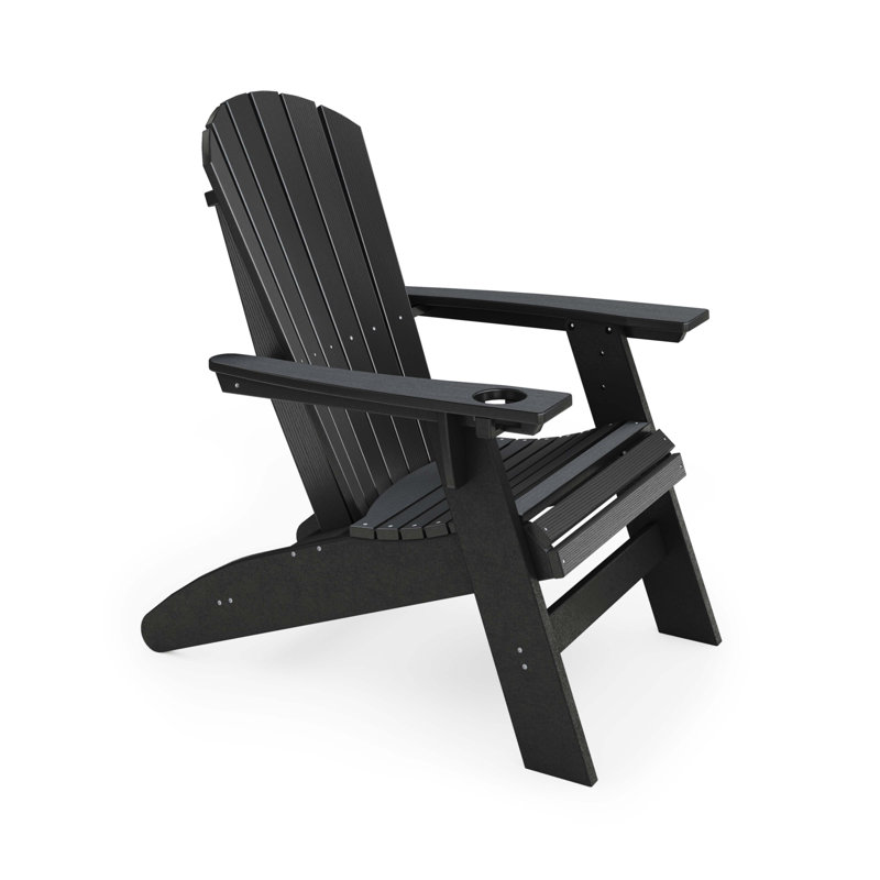 Chaise Adirondack, Noir