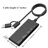 7-in-1 Usb C Card Reader, High-speed Usb 3.0 Memory Card Reader Adapter For Cf Sd Tf Microsd, Black