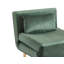 Griswalda 1 Seater Velvet Reclining Futon-1465120181