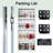 Ghost Door Secret Hidden Door Bookshelf Style With Hidden Magic Sliding Track Hardware Kit-108949939